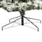 9ft. Pre-Lit Flocked West Virginia Fir Artificial Christmas Tree, Clear LED Lights